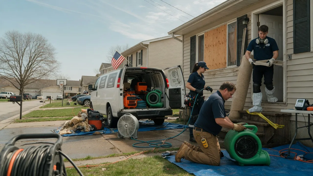 Water Damage Restoration in Orange City, IA near me